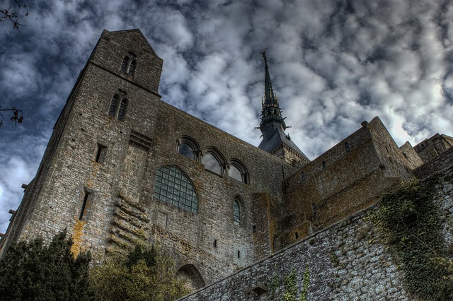 Abbaye du Mont Saint-Michel. Normandie