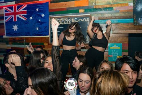 KISS MY ERASMUS @Cafe Oz Chatelet