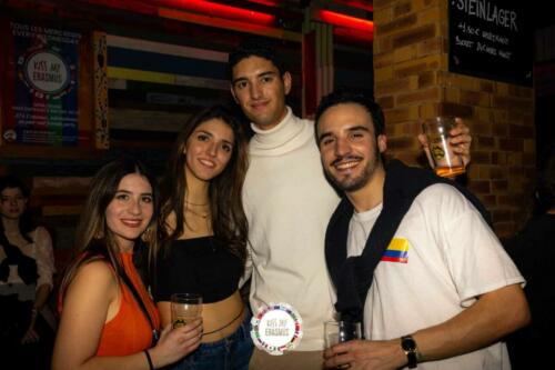KISS MY ERASMUS @Cafe Oz Chatelet